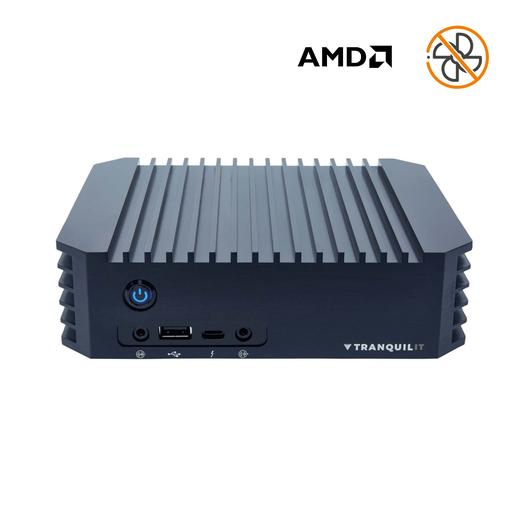 [MR-R1EQD-51_sw] Fanless Mini - AMD Ryzen V1000 Embedded Quad Display - IP51